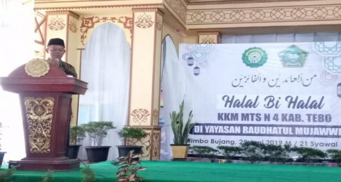 Halal bi Halal KKM MTsN 4 Tebo 2019
