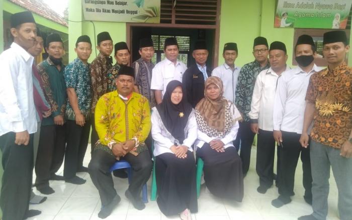 Meeting Rutin KKM MTsN 4 Tebo Edisi Agustus 2020 di MTs Fathul Huda