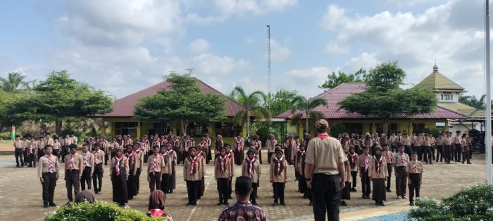 Penyematan Tanda Kecakapan Khusus (TKK) MTsN 4 Tebo