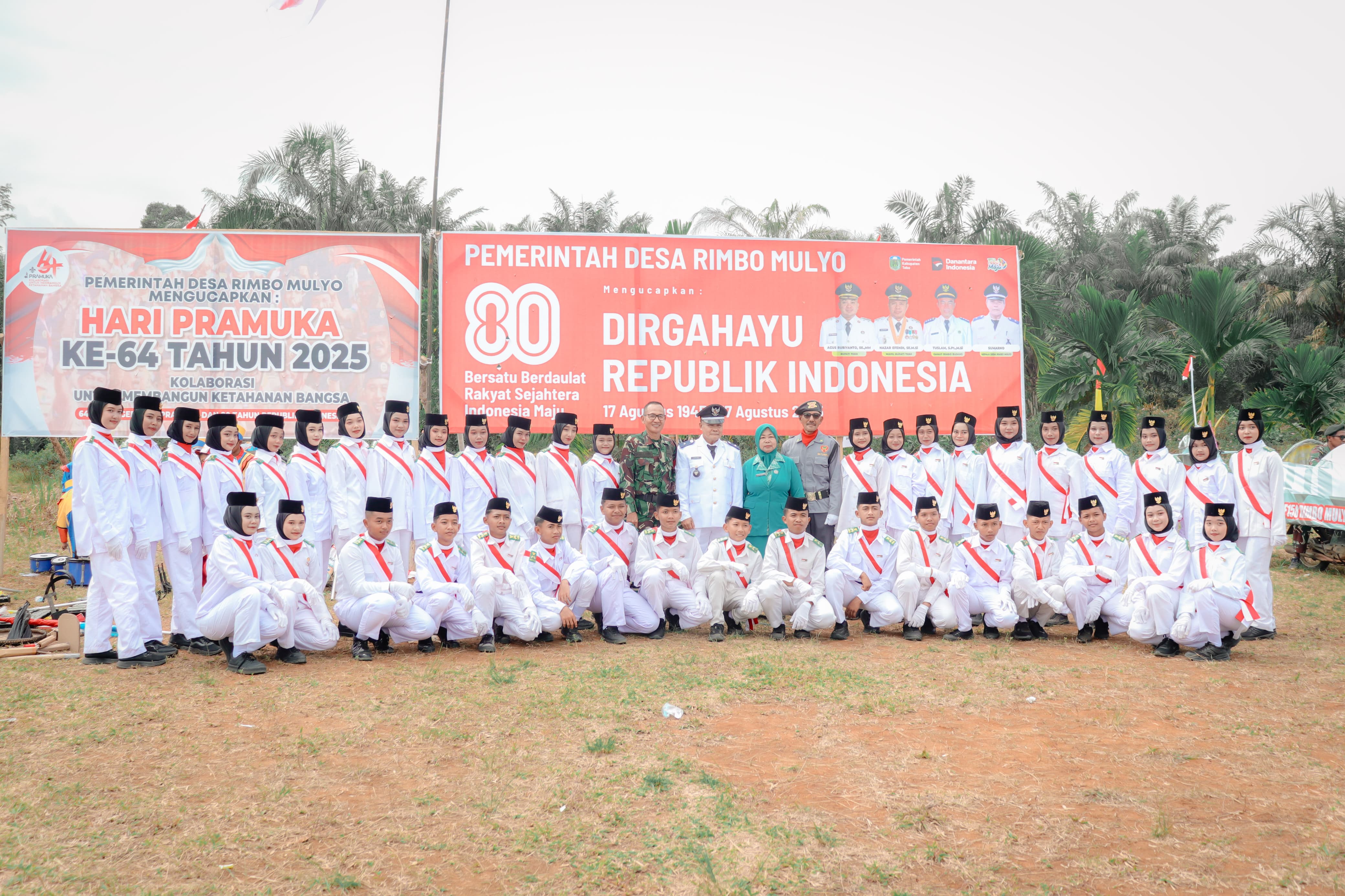 ​Paskibra MTsN 4 Tebo Sukses Kibarkan Bendera Merah Putih dalam Upacara HUT RI ke-80 di Desa Rimbo Mulyo ​Paskibra MTsN 4 Tebo Sukses Kibarkan Bendera Merah Putih dalam Upacara HUT RI ke-80 di Desa Rimbo Mulyo