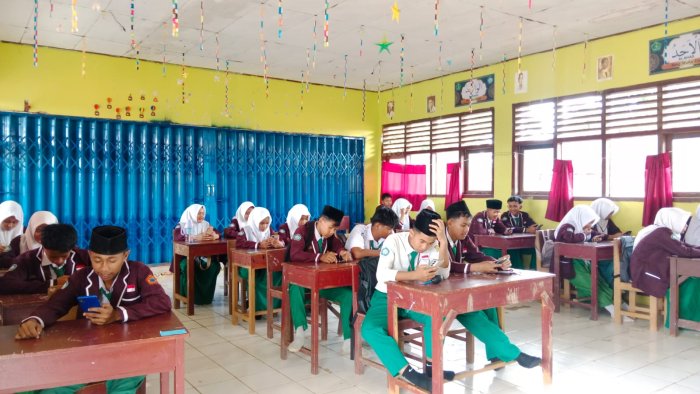 MTsN 4 Tebo Gelar ASAS Berbasis Android di Tujuh Ruang