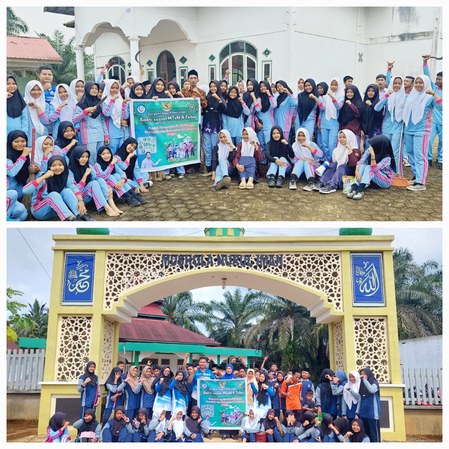 Sambut Bulan Suci Ramadhan dengan Khatam Al-Quran dan Bakti Sosial di 2 Masjid 